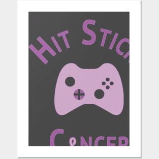 Hit Stick Testicular Cancer - Hand Drawn Posters and Art